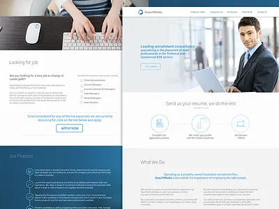 SearchWorks ui ux web design