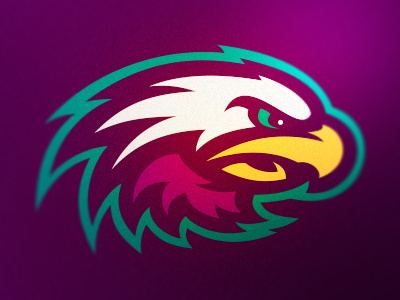 Hawks bird esports logo hawks mascot