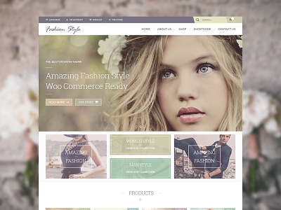 Fashion Style dress fashion themeforest vintage wedding