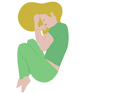 Sleep illustration wip