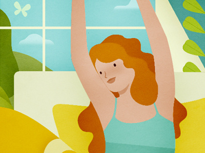 Stretch editorial illustration