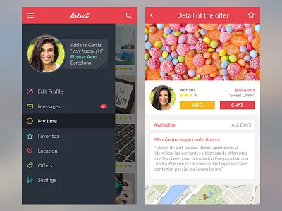 App design app button clean invite ios mobile simple sweet ui user ux web