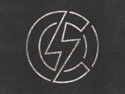 CONSPIRE Bolt bolt c letterpress lightning logo