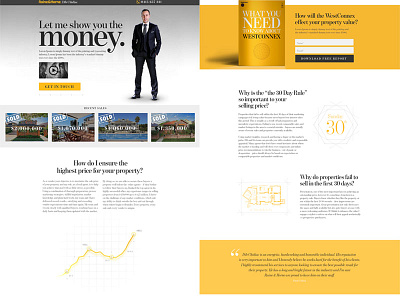 Landing Long cro font headline landing page lead capture raine horne real estate type