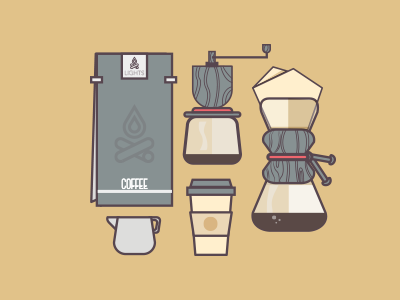 Insomniac Pack coffee design flat flat design graphic design pack vector