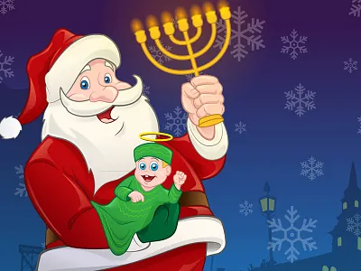 Happy Kwanz-mas-ukah! holiday