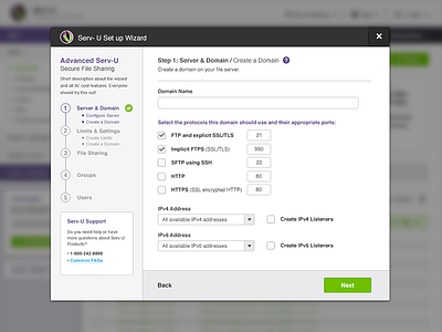 Web Application Wizard design form steps ui wizard