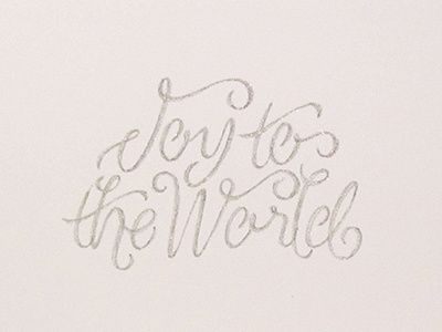 Joy to the World card christmas cursive etsy for sale hand lettering holidays lettering script stationery