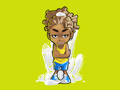 Let's Rock 2! doodle drawing hero illustration loembet manga painting