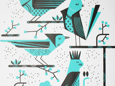 cat x birds birds cat sreenprint