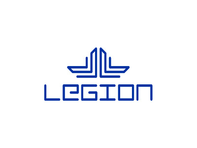 Legion fitness / gym logo design fitness gym l letter mark monogram logo logo design monogram roman legion strenght supplements swords training weapons