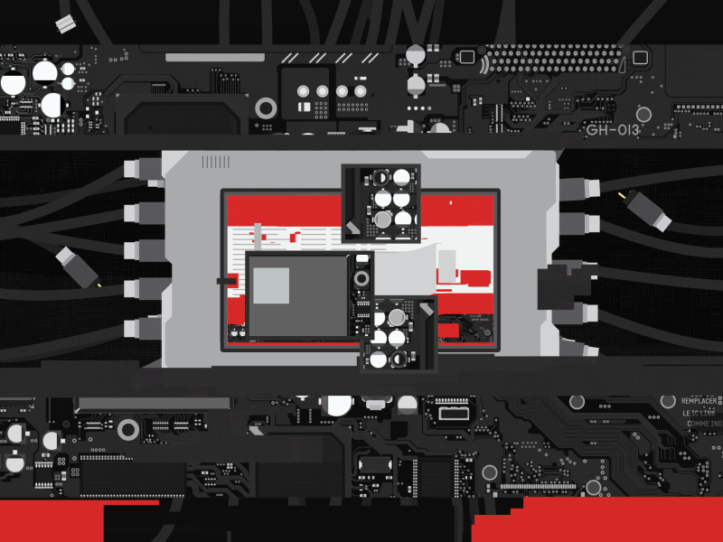 Crowdstrike Plug Into the Platform 2d after effects animation cc crowdstrike data flat glitch illustrator plug