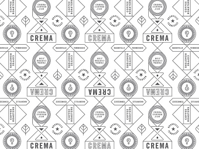 Crema Pattern 2 coffee crema pattern