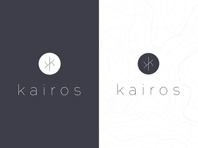 Kairos Final Branding bb brand bridgeandbloom grey logo maker minimal simple
