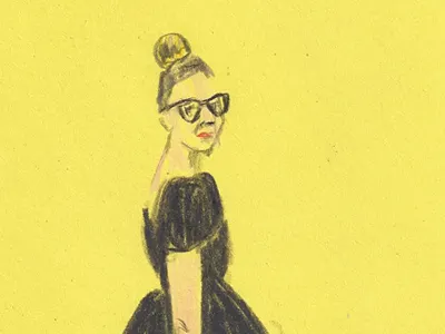 Fashion Illo fashion illustration portrait