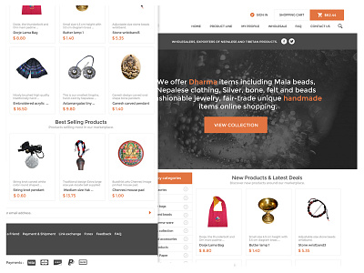 Webshop [Work on Progress] design ecommerce home page webshop