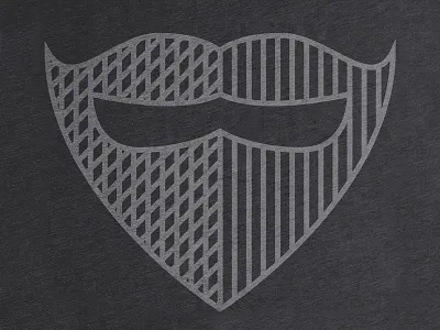 Beard Shirt beard cotton bureau line art movember mustache shirt vector