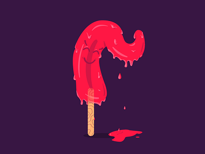 Lustfull ice cream design dribbble ice cream illustration lustfull vector