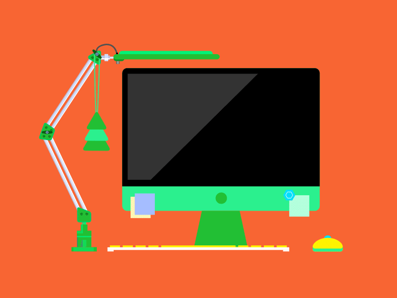 Online shopping animation apple design flat gold imac ipad iphone motion shopping