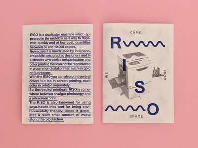 ABOUT RISOGRAPH brochure composition graphic illustration print riso risograph workshop