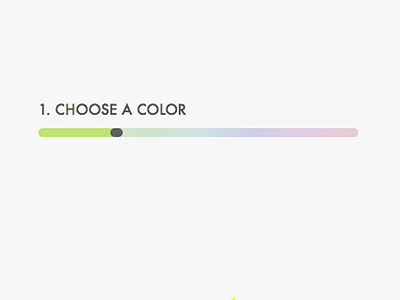 Simple hue slider color hue minimalistic simple slider ui