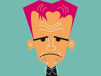 Gordon Ramsey cartoon charicature chef comic design gordon ramsey head illustration man person