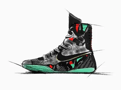 Kobe9 Elite illustration kobe9 nike sketch
