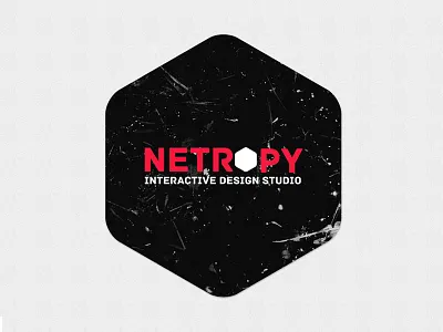 Hexagons II art direction black branding hexagon logo texture