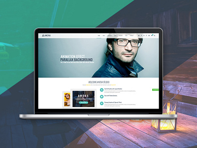 Anova anova flat layout macbook responsive web