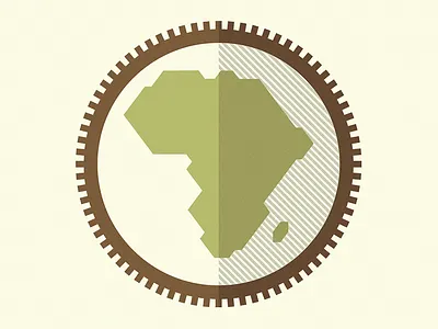 Africa africa branding compass continent logo monogram outdoor