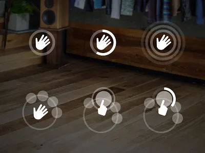 Gesture Sequence to Call For Modal Menus fashion gesture kinect magic magic mirror mirror ui user experience user interface ux