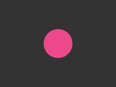 Dot dot dribbble pink