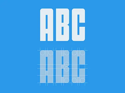 Geo circle font geometric german nashville square tennessee type design typography