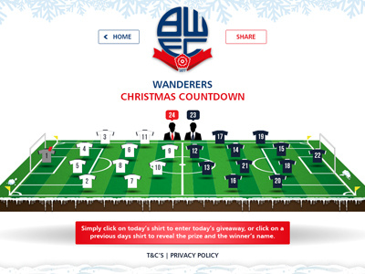 Digital Advent Calendar advent app calendar football soccer web