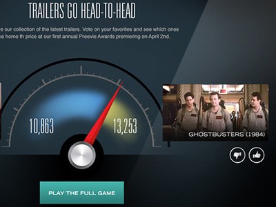 head to head like spedometer vote