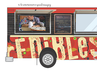 food truck branding auto branding logo