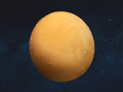 Moon Yolk dan cretu food illustration moon yolk
