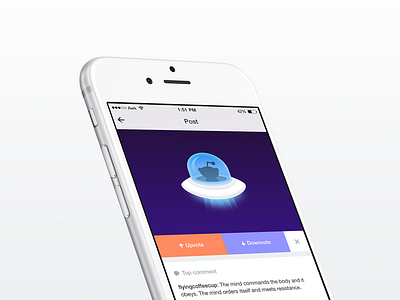 Beam for reddit app store awkward beam branding design download hackathon interface ios iphone reddit