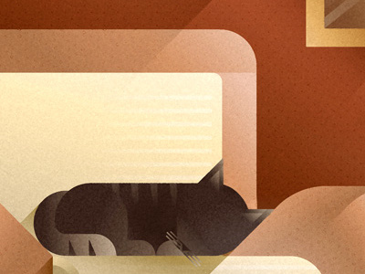 Beige sofa cat cat illustration portrait prints sleeping sofa