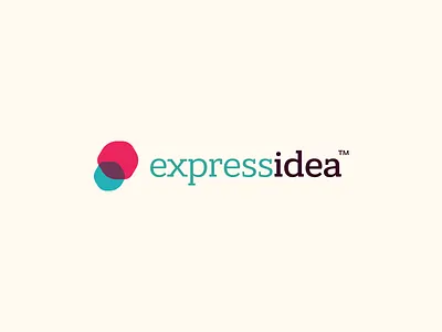 Express colorfull design develop express idea ideas layers logo