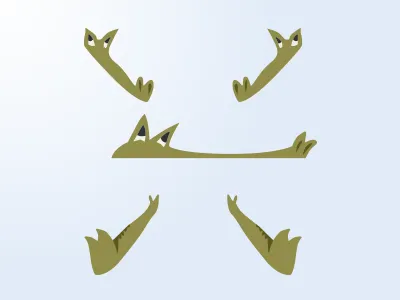 Uplift Crocs Submerged crocodiles