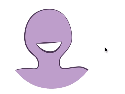 Gender Neutral Avatar.... + Mustache!! avatar gif illustration