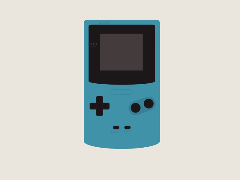 Gameboy Animation gameboy mograph motion design motion graphics