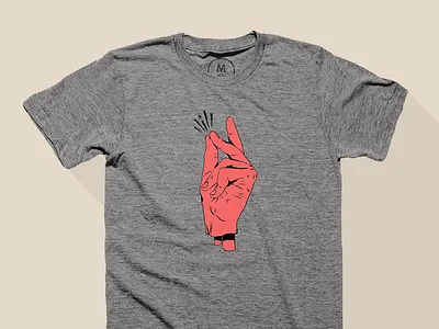 Spark of Madness charity coral cotton bureau illustration kevin layshock shirt