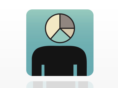 App Icon - WIP app business graph icon man wip