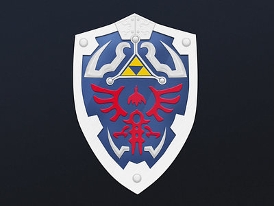 Hylian Shield link shield zelda