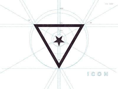 Simple Icon icon simple star triangle