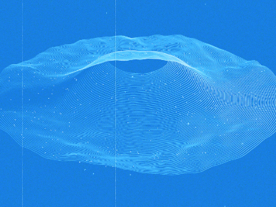 Ripple Rings blue c4d cinema gif loop rings