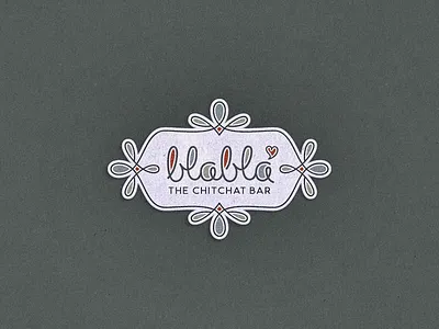 blabla ... lettering logo ornament type typo typography