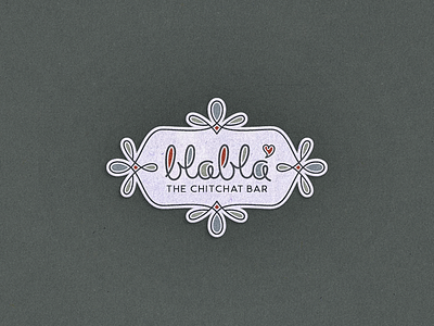 blabla ... lettering logo ornament type typo typography